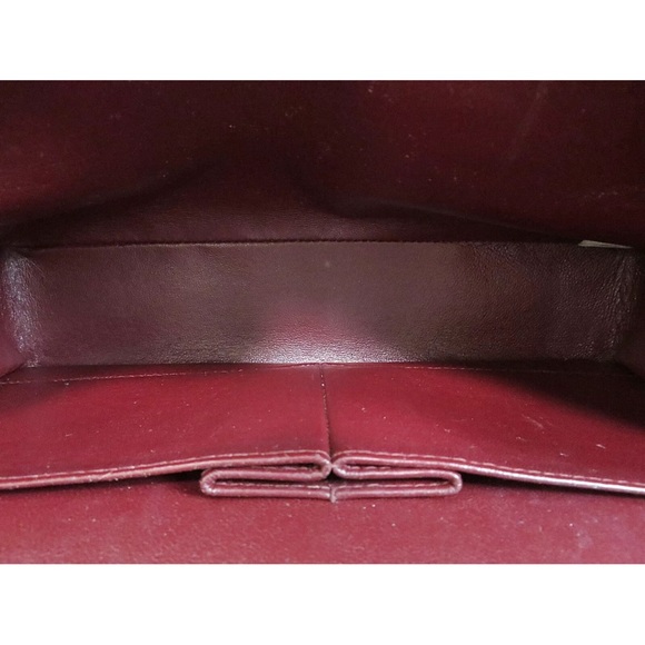 CHANEL Double Flap Quilted CC Logo Lambskin Chain Shoulder Bag - Picture 13 of 17